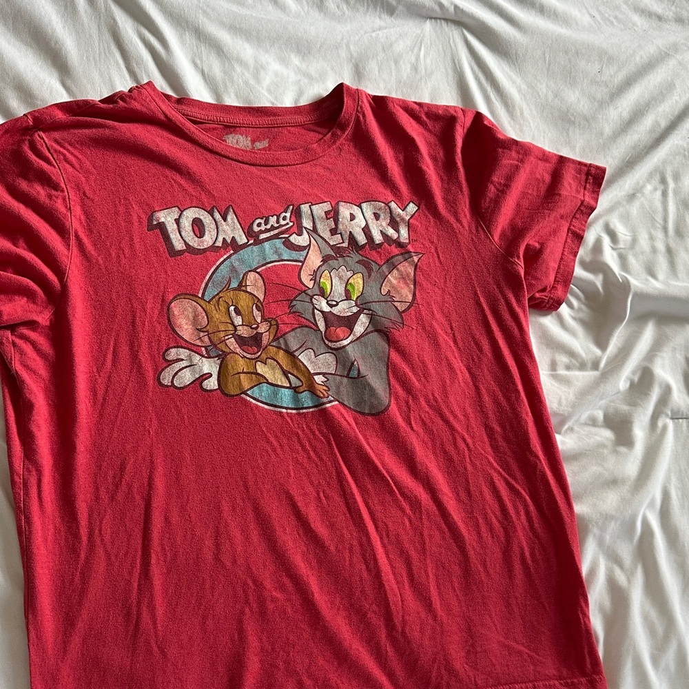Tom and Jerry Red T-Shirt